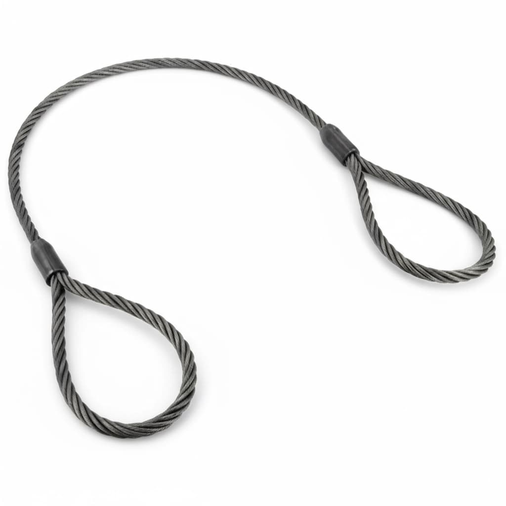 Строп канатный петлевой УСК1, СКП-0.7т 8м (опрессовка)